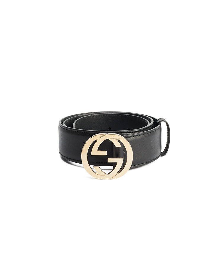 Gucci Belt With Interlocking G Buckle