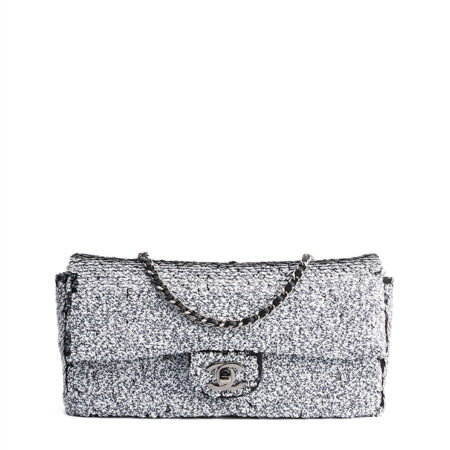 Chanel СС Sequin East West Flap Medium