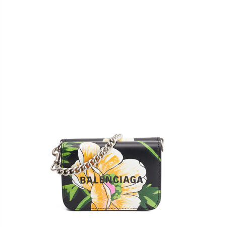 Balenciaga Cash Wallet On Chain Mini