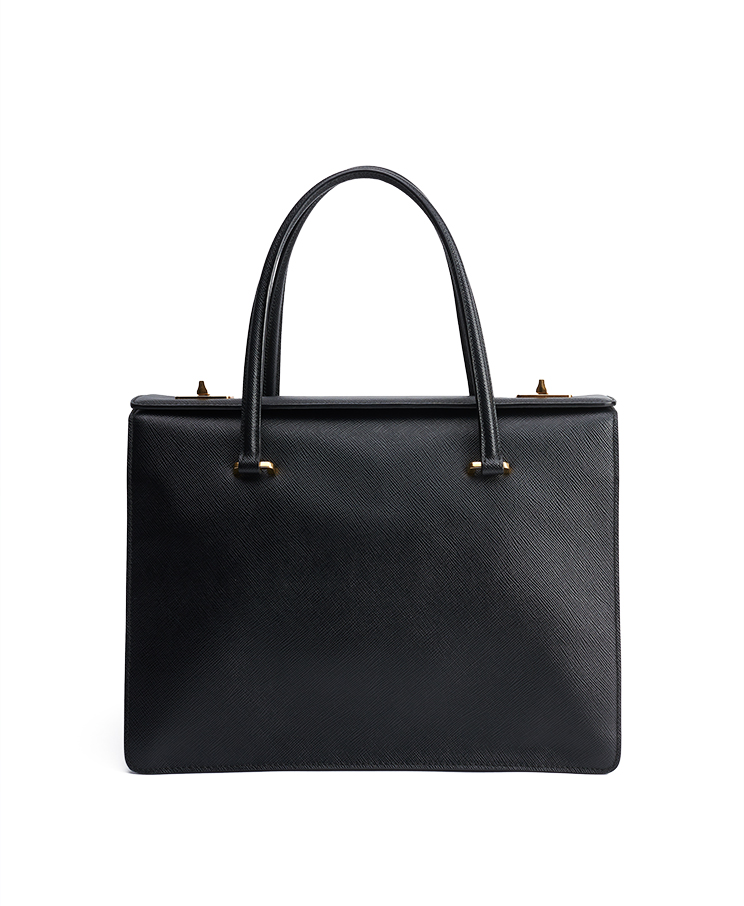 Prada Frame Top-Handle Bag