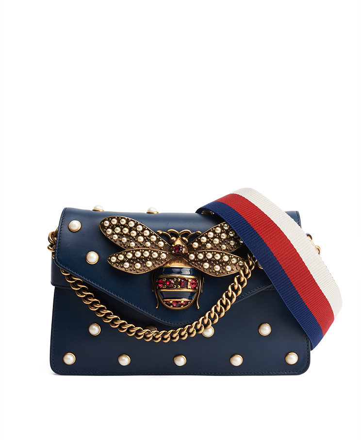 Gucci Broadway Pearl Bee Mini