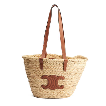 Celine Triomphe Classic Panier Basket Tote Medium