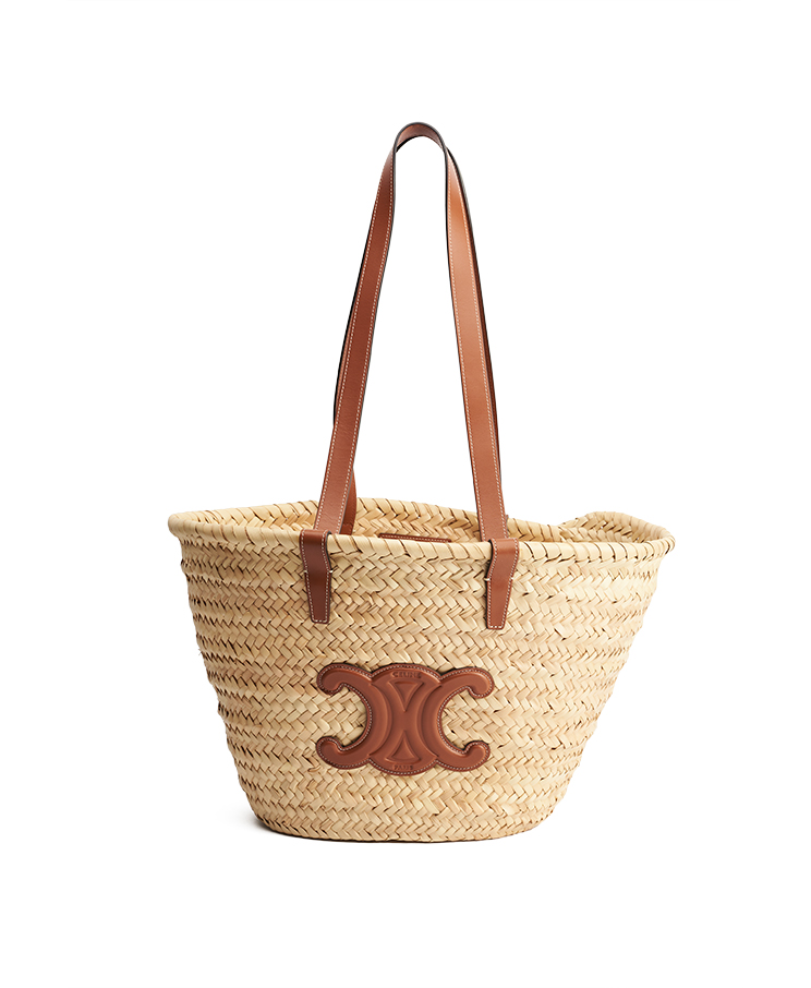 Celine Triomphe Classic Panier Basket Tote Medium