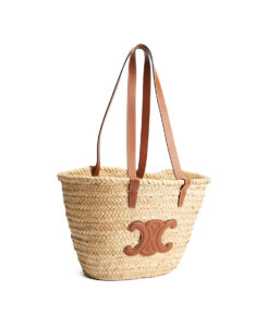 Celine Triomphe Classic Panier Basket Tote Medium