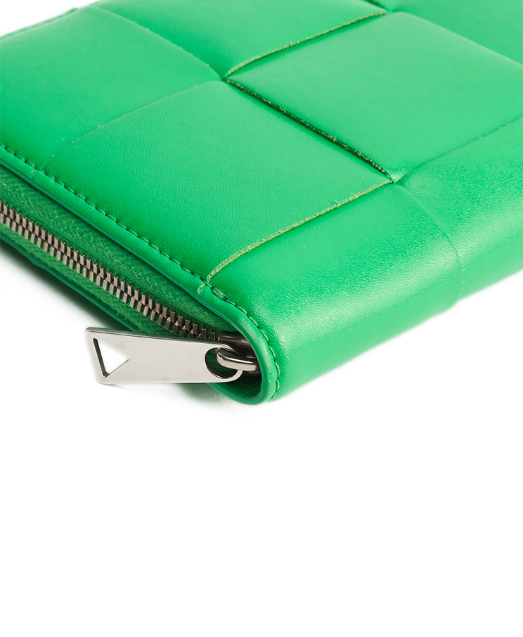 Bottega Veneta Cassette Zip Around Wallet