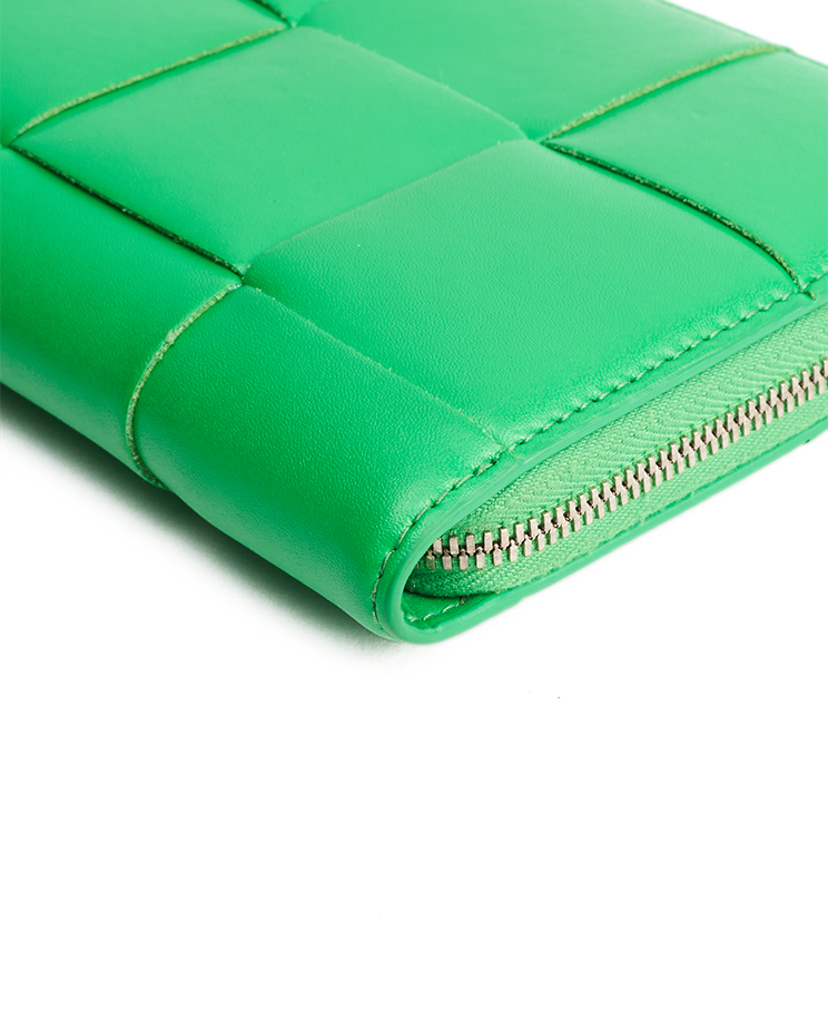 Bottega Veneta Cassette Zip Around Wallet