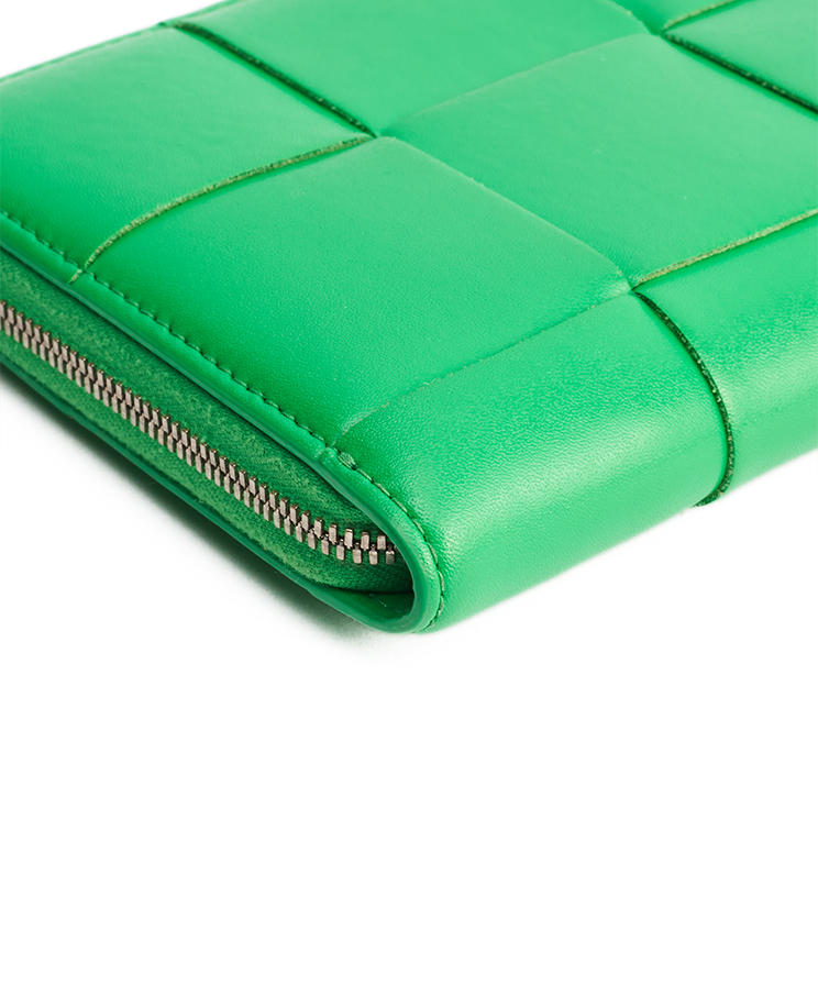 Bottega Veneta Cassette Zip Around Wallet