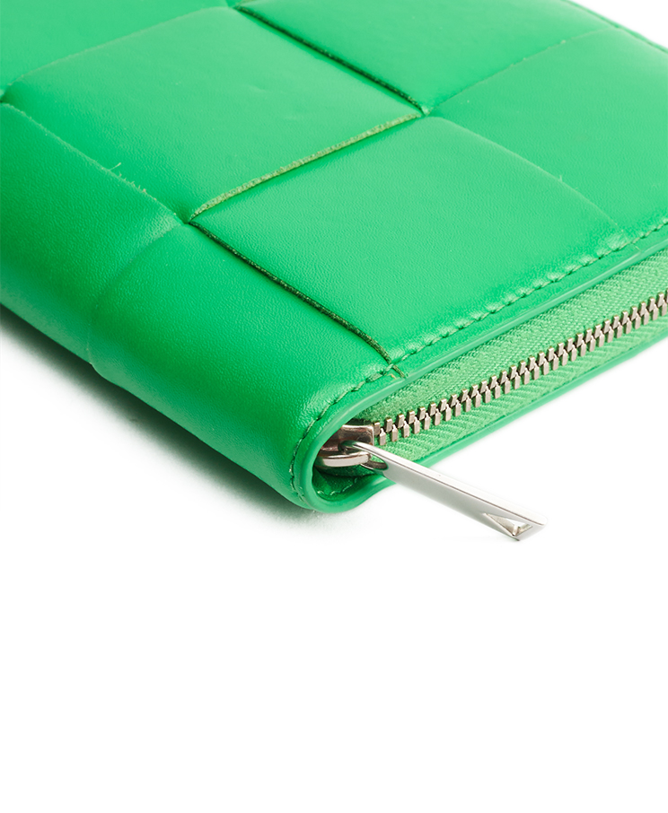 Bottega Veneta Cassette Zip Around Wallet
