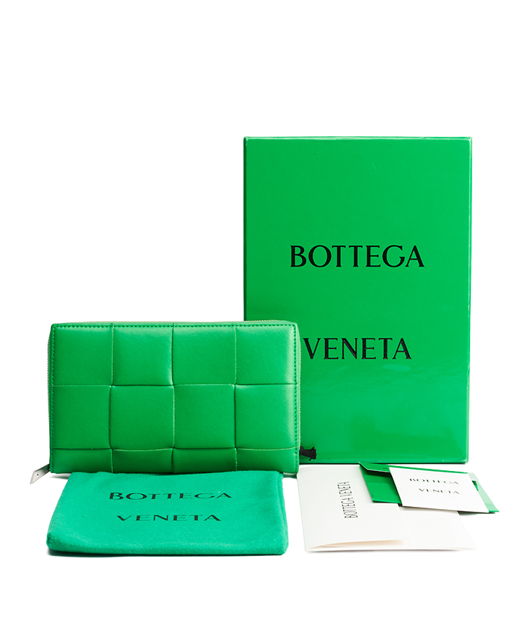 Bottega Veneta Cassette Zip Around Wallet