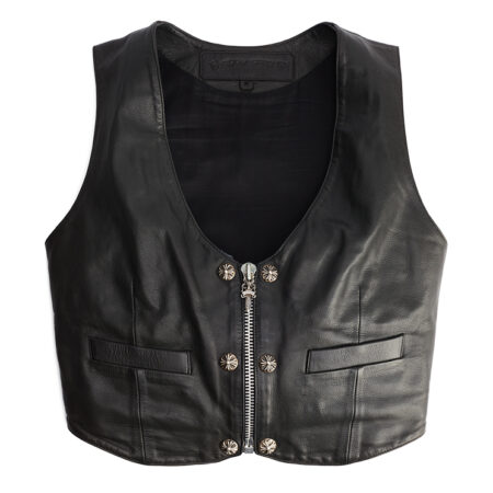 Chrome Hearts Classic Moto Vest