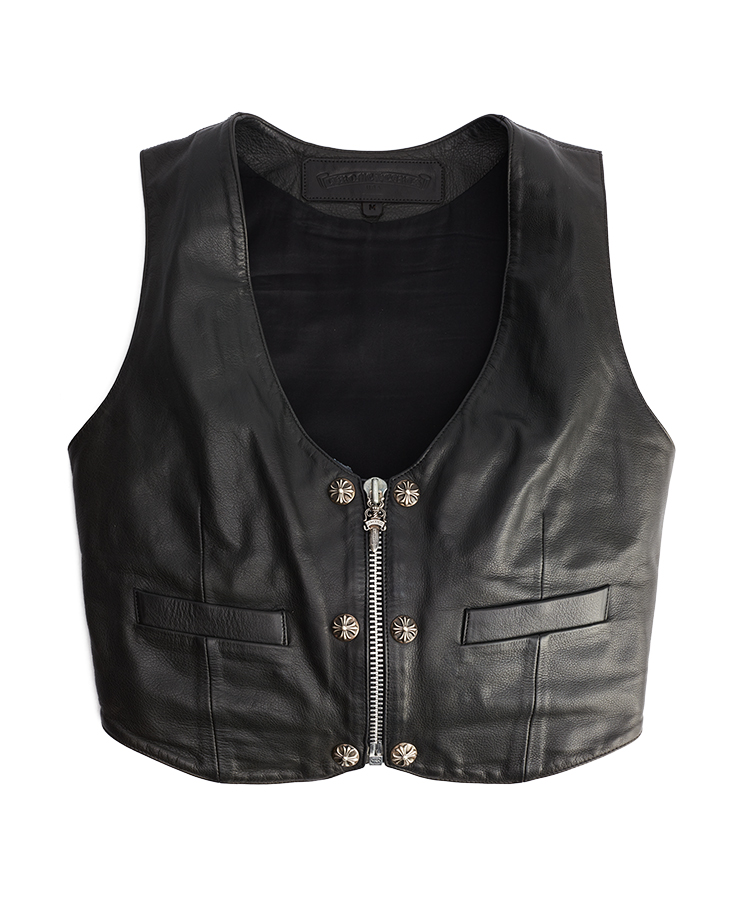 Chrome Hearts Classic Moto Vest