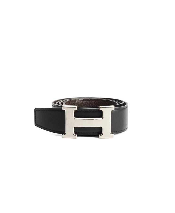 Hermes Constance H Buckle Reversible Belt
