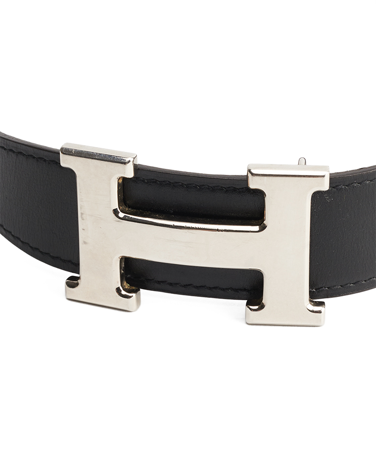 Hermes Constance H Buckle Reversible Belt