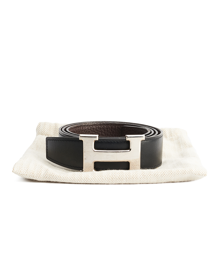 Hermes Constance H Buckle Reversible Belt