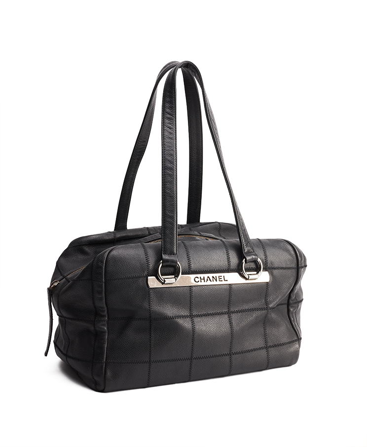 Chanel Chocolate Bar Bowling Bag