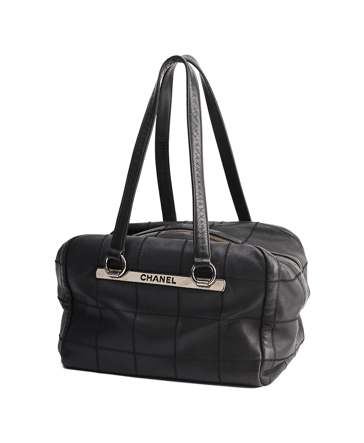 Chanel Chocolate Bar Bowling Bag