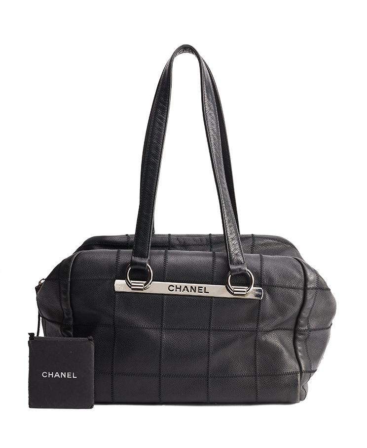 Chanel Chocolate Bar Bowling Bag