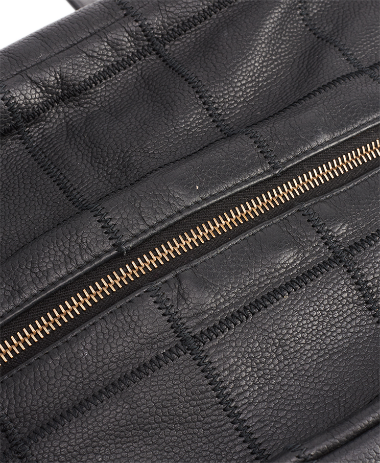 Chanel Chocolate Bar Bowling Bag