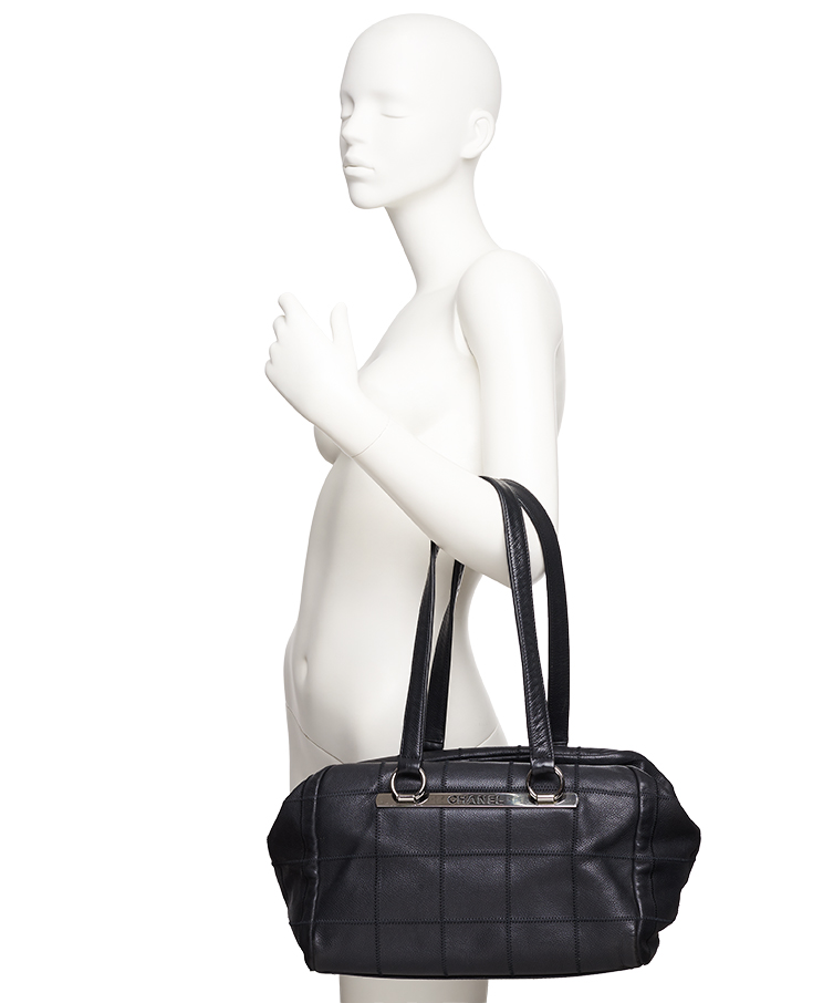 Chanel Chocolate Bar Bowling Bag