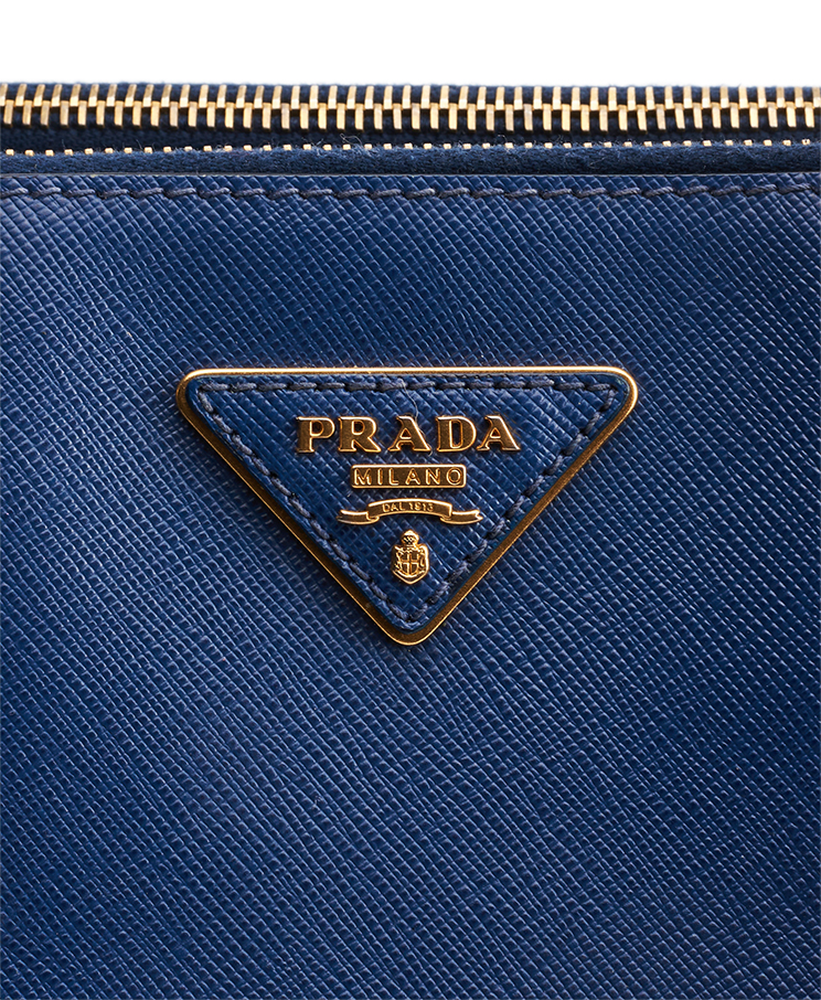 Prada Galleria Double Zip Tote XL