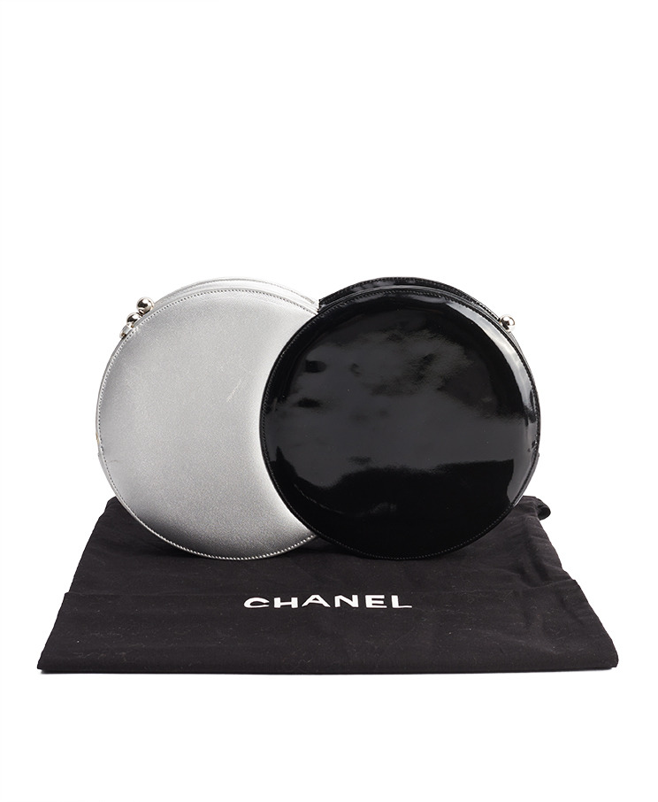 Chanel Double Circle Clutch