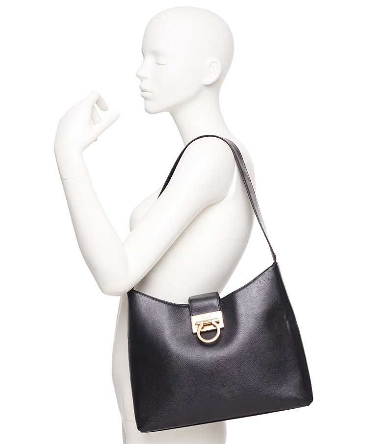 Salvatore Ferragamo Gancini Shoulder Bag