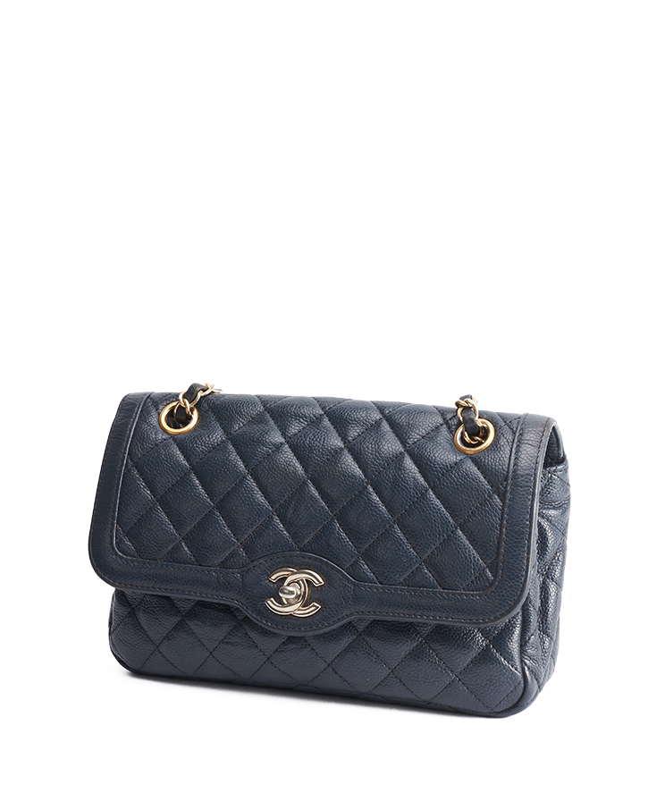 Chanel Two-Tone Day Flap Bag Small