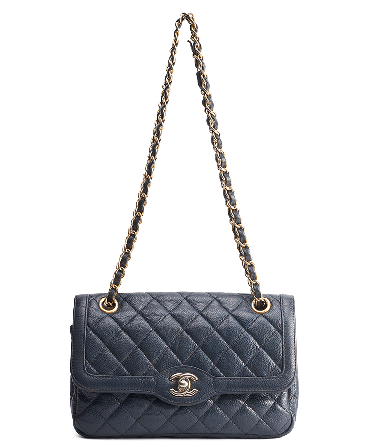 Chanel Two-Tone Day Flap Bag Small
