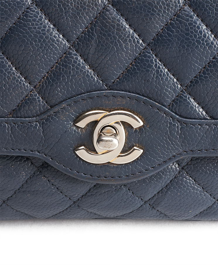Chanel Two-Tone Day Flap Bag Small