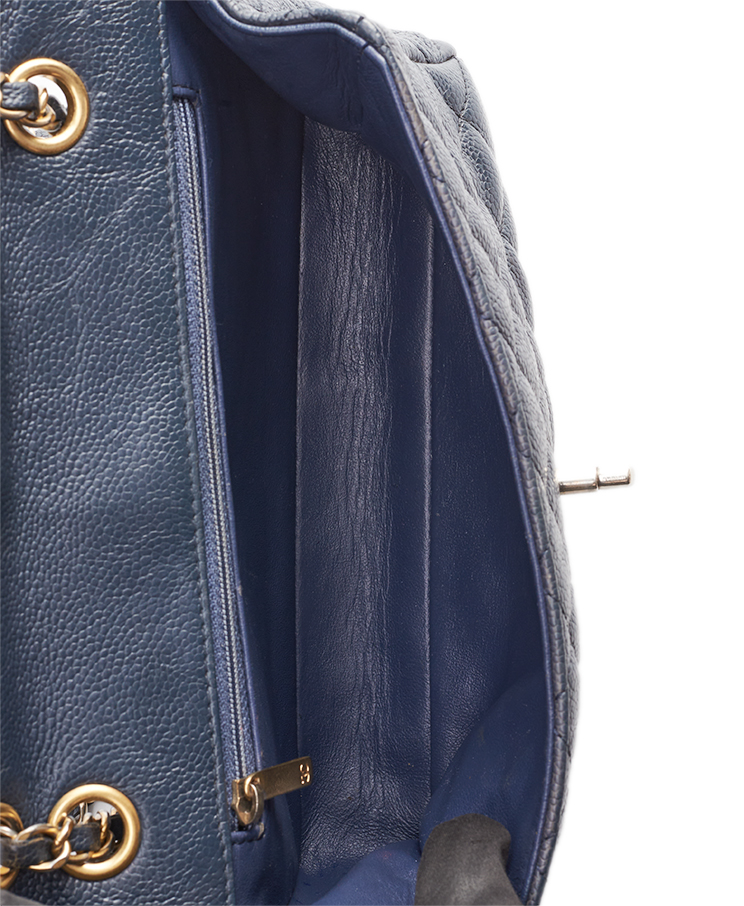 Chanel Two-Tone Day Flap Bag Small
