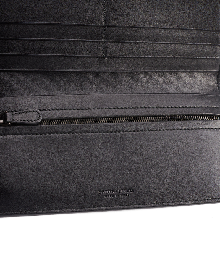 Bottega Veneta Intrecciato Long Wallet
